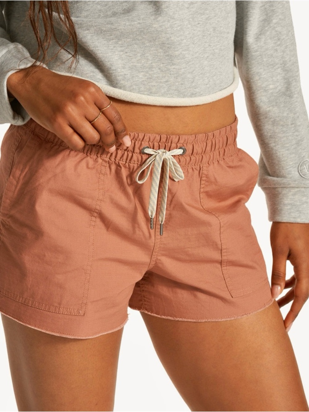 Vuori Vintage Ripstop Short Organic Cotton Size Small Outdoor Gorpcore Active